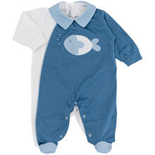 TUTINA NEONATO ESTIVA IN PURO COTONE 