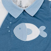 TUTINA NEONATO ESTIVA IN PURO COTONE 