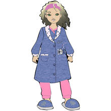 VESTAGLIA BIMBA PUNTO MILANO 