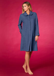 VESTAGLIA DONNA PUNTO MILANO CON BOTTONI 