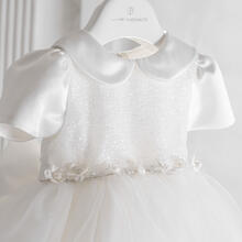 VESTINA BATTESIMALE ESTIVA CON CAPPELLINO 