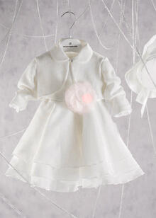 VESTINA BATTESIMALE INVERNALE CON CAPPELLINO 