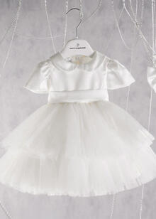 VESTINA BATTESIMALE INVERNALE CON CAPPELLINO 