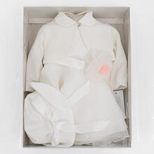 VESTINA BATTESIMALE INVERNALE CON CAPPELLINO 