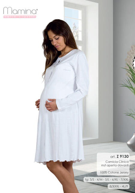 camicia-da-notte-premaman-manica-lunga-cotone
