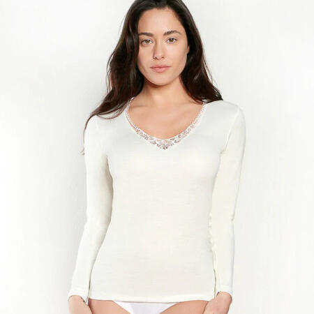 camiciola-donna-manica-lunga-lana-cotone-47367