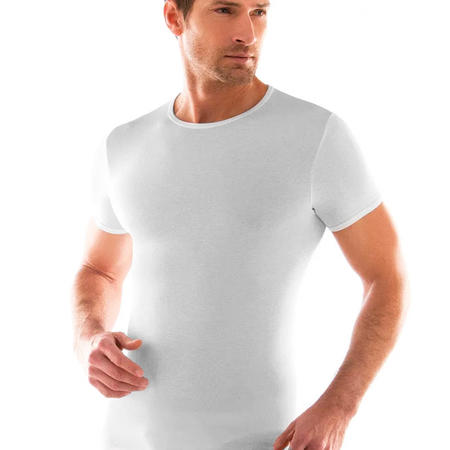 corpo-uomo-caldo-cotone-mezza-manica-girocollo