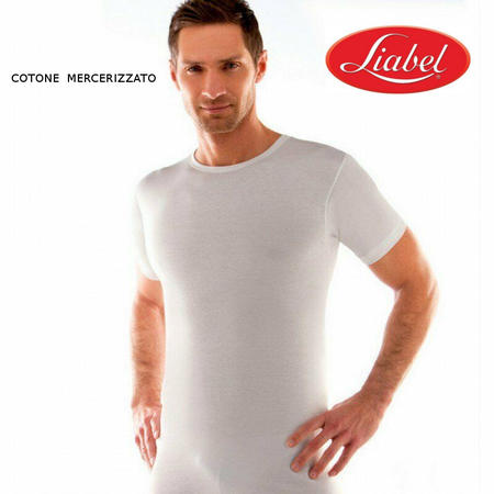 maglia-uomo-mezza-manica-cotone-mercerizzato-girocollo