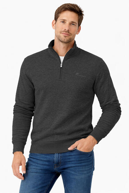 felpa-uomo-mezza-zip-manica-lunga