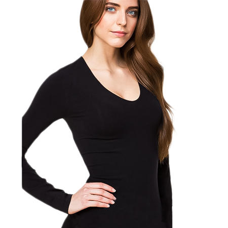 maglia-donna-microfibra-scollo-americano-manica-lunga