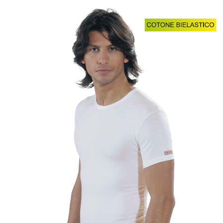 maglia-uomo-girocollo-cotone-elasticizzato-mezza-manica