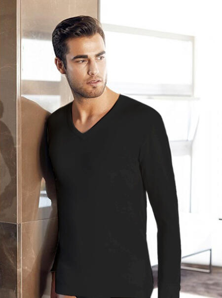 maglia-uomo-manica-lunga-caldo-cotone-scollo-a-punta-56195