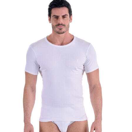 maglia-uomo-mezza-manica-cotone-interlock-girocollo