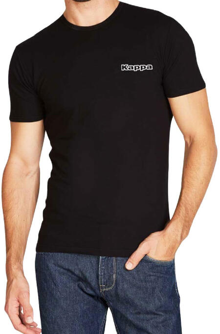 maglietta-uomo-mezza-manica-cotone-collo-basso