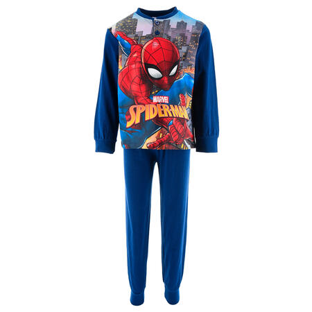 pigiama-bimbo-lungo-jersey-spiderman