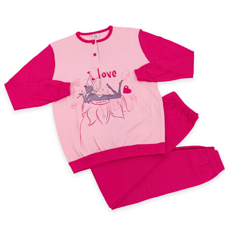 pigiama-ragazza-caldo-cotone