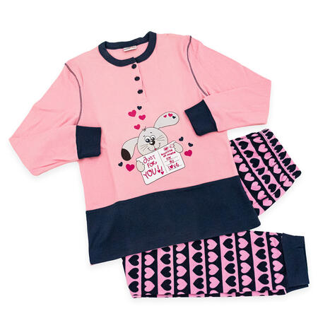 pigiama-ragazza-in-cotone