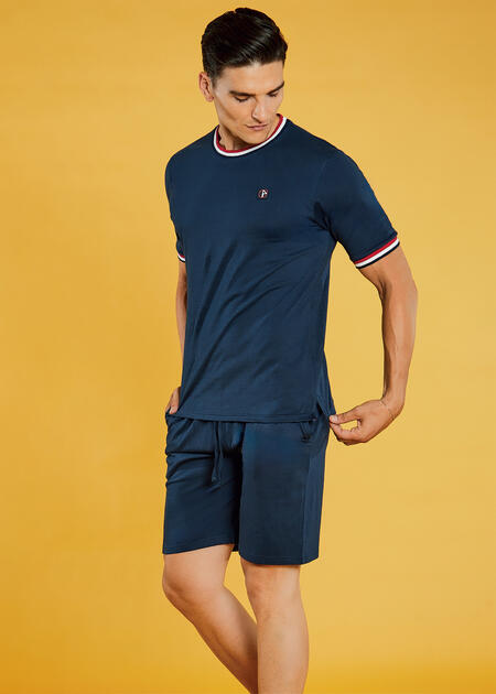 pigiama-uomo-girocollo-mezza-manica-pantaloncino