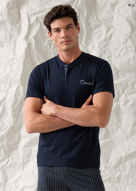 pigiama-uomo-mezza-manica-pantaloncino-enrico-coveri