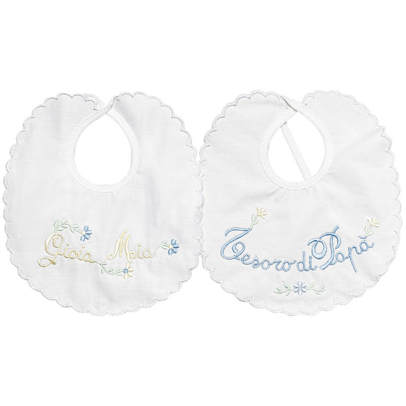 2 BAVETTE IN COTONE 100% BuyBuy24 Abbilgiamento e Biancheria