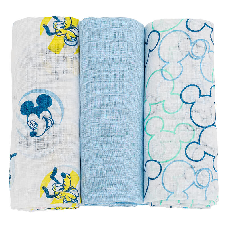 3 QUADRATI DI GARZA 100% COTONE BuyBuy24 Abbilgiamento e Biancheria