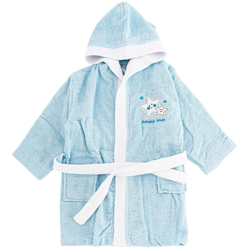 ACCAPPATOIO NEONATO CON MANICHE SPUGNA 330GR BuyBuy24 Abbilgiamento e Biancheria