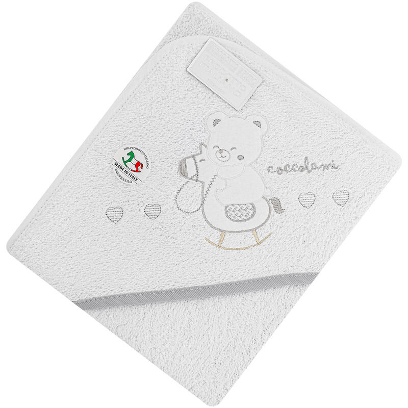 ACCAPPATOIO NEONATO TRIANGOLO 75X75 CM BuyBuy24 Abbilgiamento e Biancheria