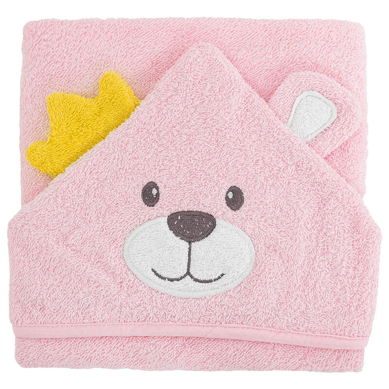 ACCAPPATOIO NEONATO TRIANGOLO 75X75 CM 100% COTONE BuyBuy24 Abbilgiamento e Biancheria