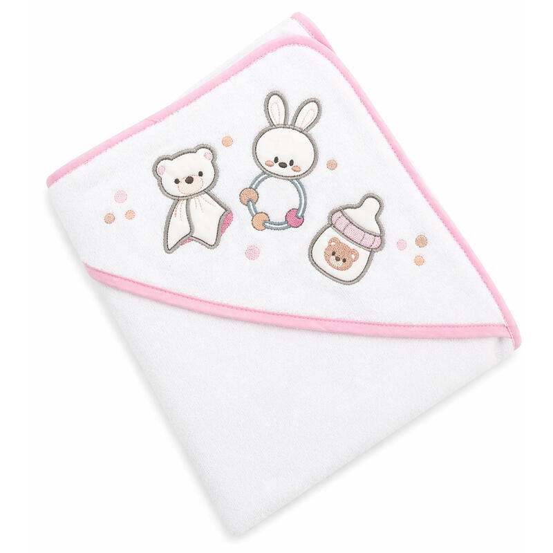 ACCAPPATOIO TRIANGOLO NEONATO 75X75 CM BuyBuy24 Abbilgiamento e Biancheria