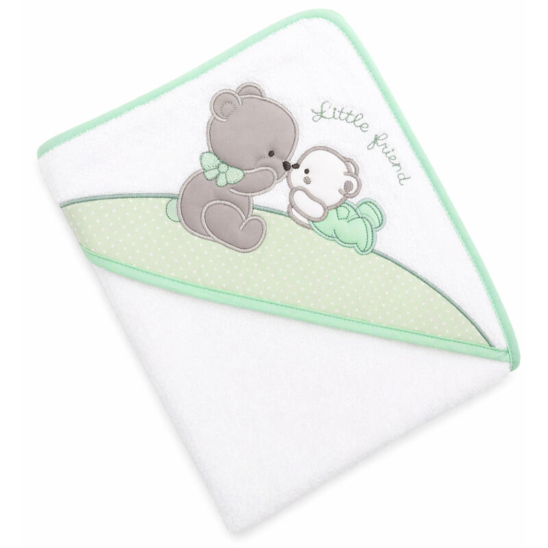 ACCAPPATOIO TRIANGOLO NEONATO 75X75 CM BuyBuy24 Abbilgiamento e Biancheria