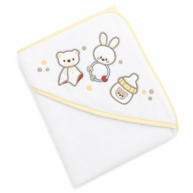 ACCAPPATOIO TRIANGOLO NEONATO 75X75 CM BuyBuy24 Abbilgiamento e Biancheria