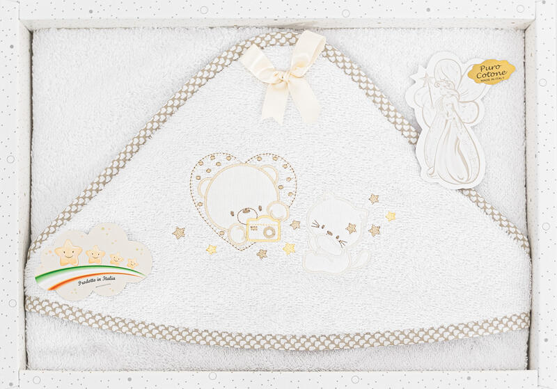 ACCAPPATOIO TRIANGOLO SPUGNA CM 75X75 BuyBuy24 Abbilgiamento e Biancheria