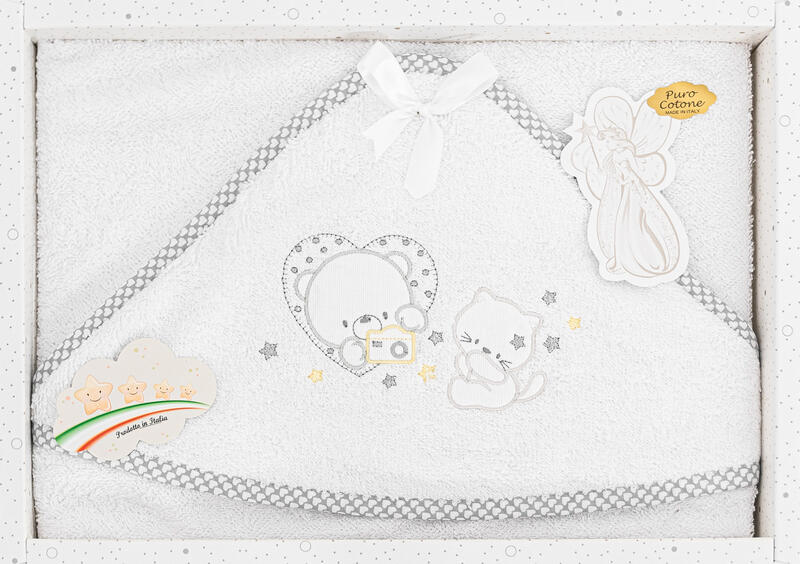 ACCAPPATOIO TRIANGOLO SPUGNA CM 75X75 BuyBuy24 Abbilgiamento e Biancheria