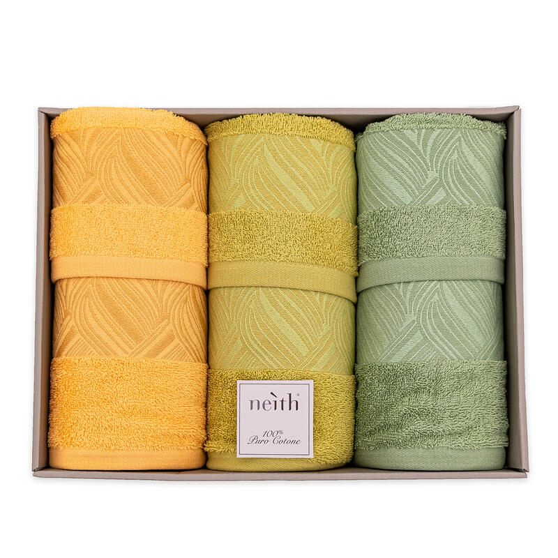 ASCIUGAMANI 3+3 IN SCATOLA SPUGNA 450 GRAMMI MQ BuyBuy24 Abbilgiamento e Biancheria