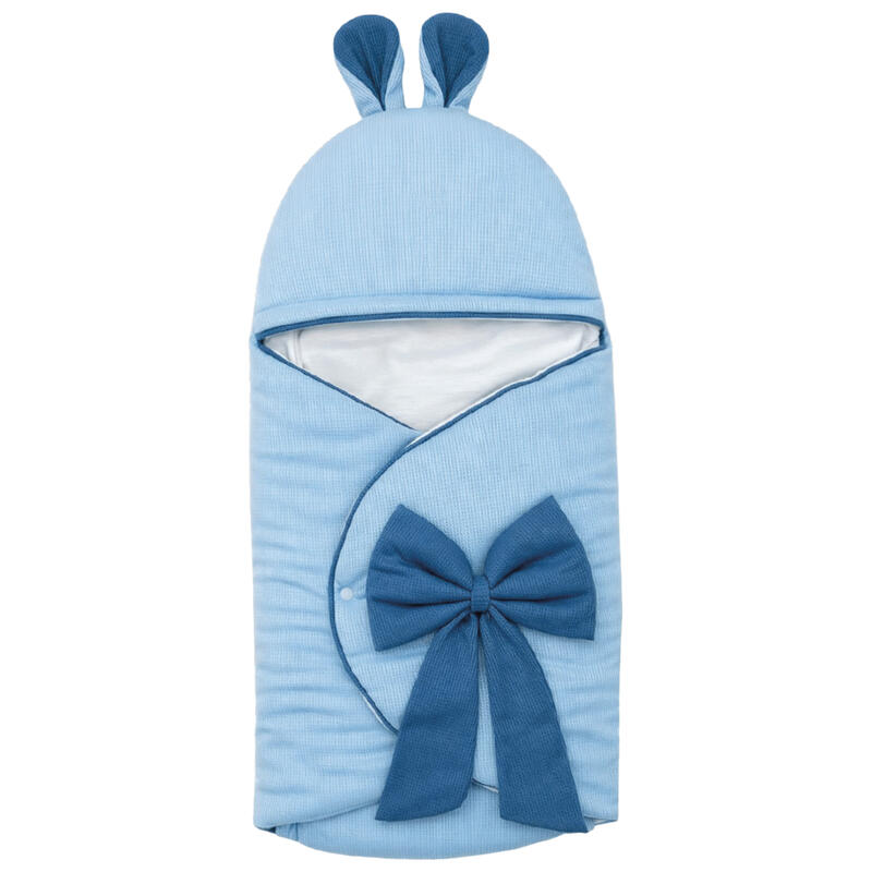 BABYSACCO SMACCHINATO CON ORECCHIE E FIOCCO APPLICATO BuyBuy24 Abbilgiamento e Biancheria