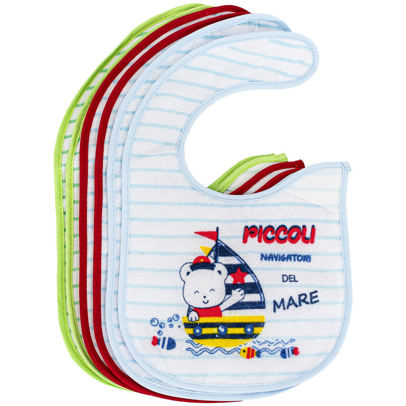 BAVETTA IN CONF DA 6 PEZZI SPUGNA/PVC CON STRAPPO BuyBuy24 Abbilgiamento e Biancheria