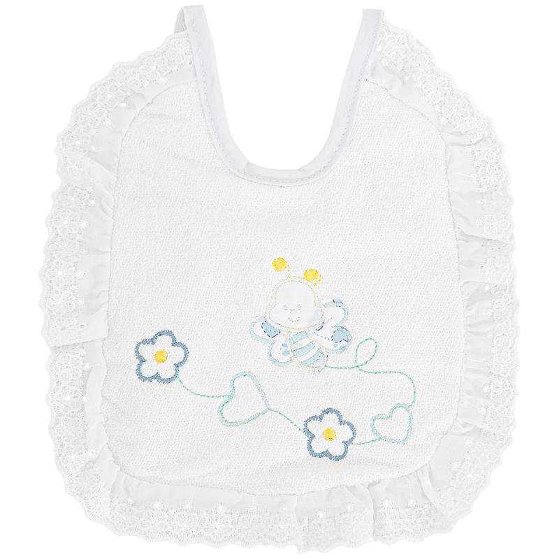 BAVETTA NEONATO A PERA CON RICCETTO X6 BuyBuy24 Abbilgiamento e Biancheria