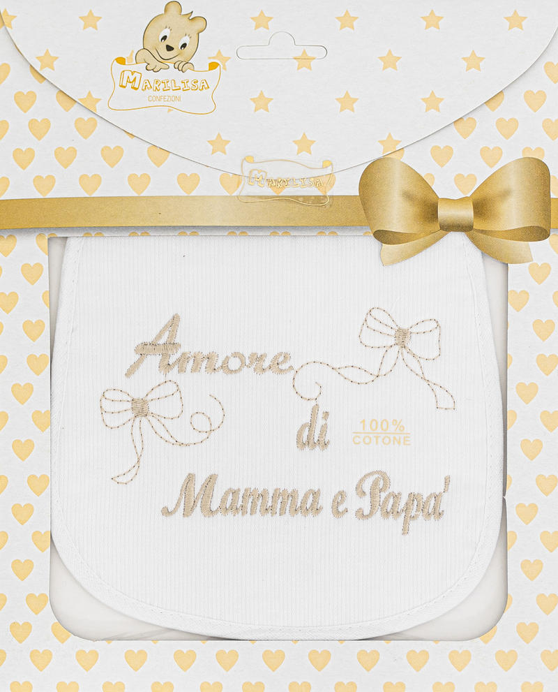 BAVETTA RICAMATA BuyBuy24 Abbilgiamento e Biancheria