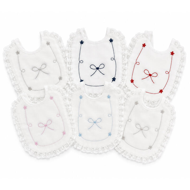 BAVETTA X5 COLORI IN SWISS BATISTA PURO COTONE BuyBuy24 Abbilgiamento e Biancheria