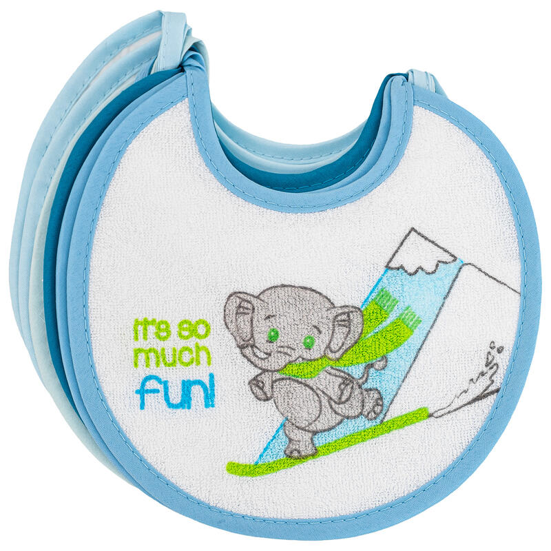 BAVETTE NEONATO MISURA 16X16 SPUGNA/PEVA CONF DA 6 PEZZI BuyBuy24 Abbilgiamento e Biancheria