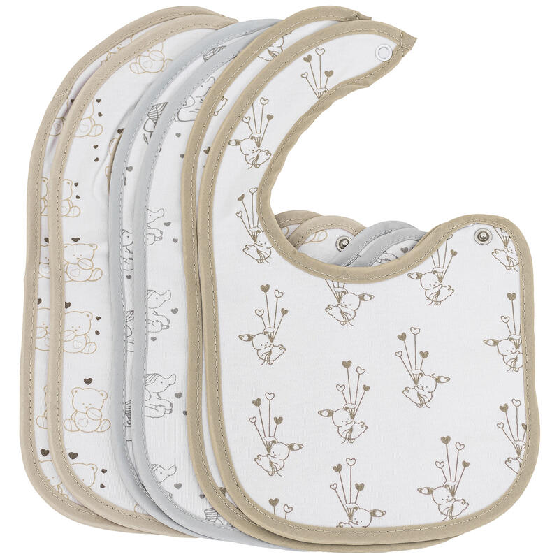 BAVETTE NEONATO MISURA 16X16 SPUGNA/PEVA CONF DA 6 PEZZI BuyBuy24 Abbilgiamento e Biancheria