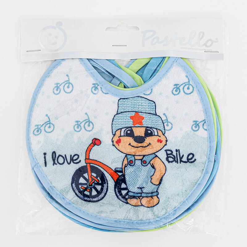 BAVETTE STAMPATE IN BUSTA DA 6 BuyBuy24 Abbilgiamento e Biancheria