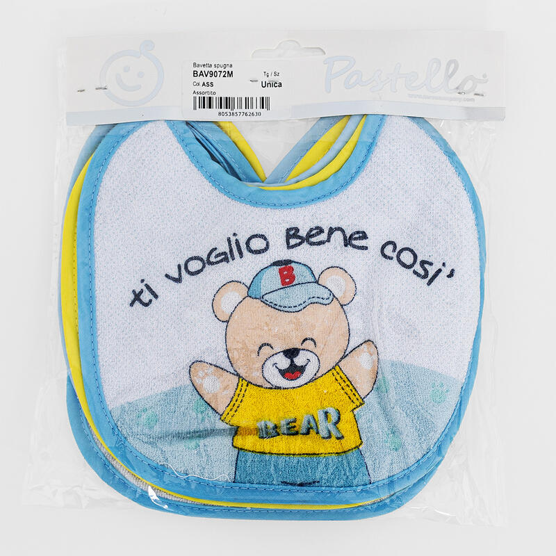 BAVETTE STAMPATE IN BUSTA DA 6 BuyBuy24 Abbilgiamento e Biancheria