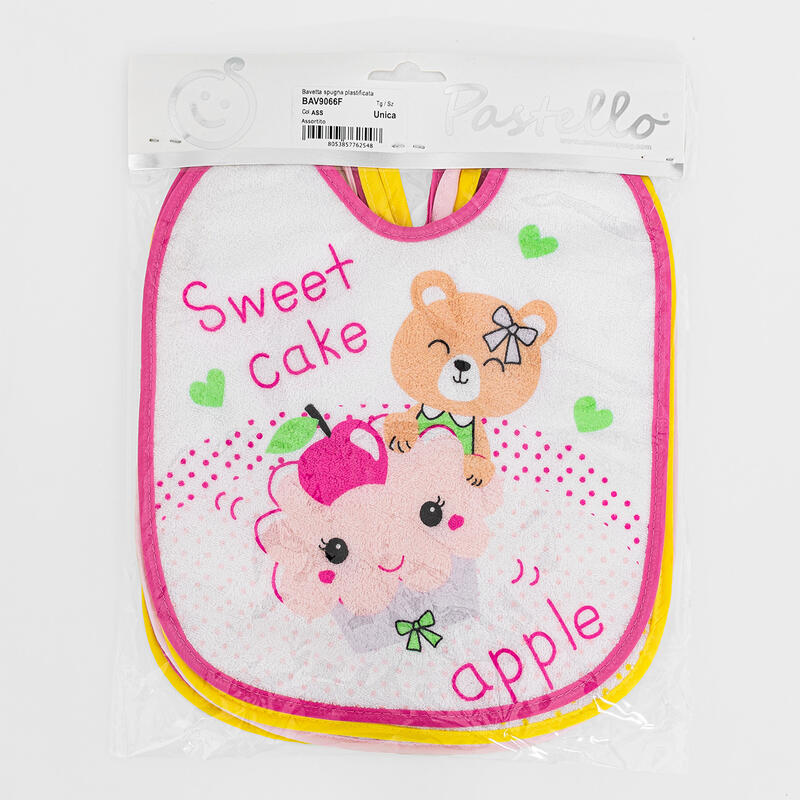 BAVETTE STAMPATE IN BUSTA DA 6 BuyBuy24 Abbilgiamento e Biancheria