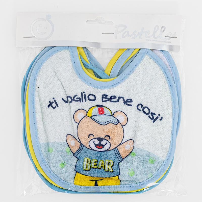 BAVETTE STAMPATE IN BUSTA DA 6 BuyBuy24 Abbilgiamento e Biancheria