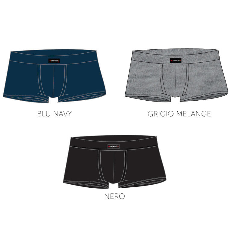 BOXER UOMO COTONE ELASTICIZZATO ELASTICO INTERNO BuyBuy24 Abbilgiamento e Biancheria