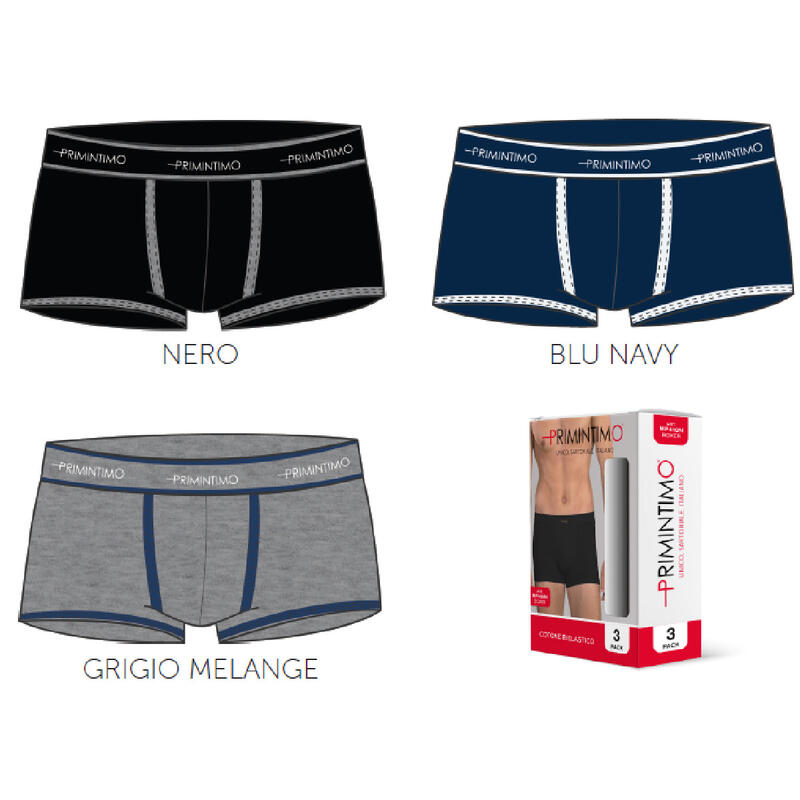 BOXER UOMO COTONE ELASTICIZZATO ELASTICO INTERNO BuyBuy24 Abbilgiamento e Biancheria