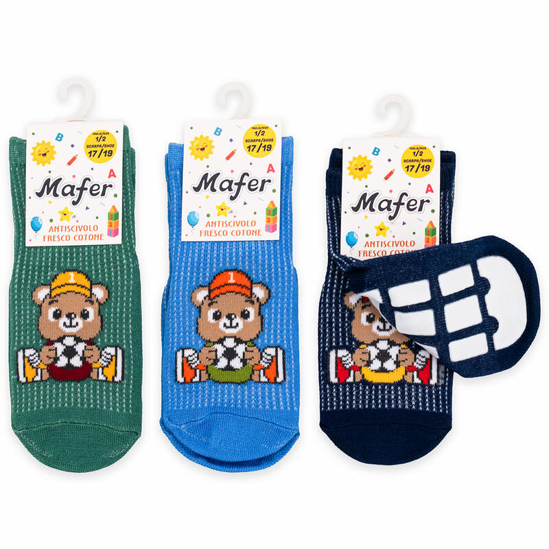 CALZA ANTISCIVOLO NEONATO FRESCO COTONE BuyBuy24 Abbilgiamento e Biancheria