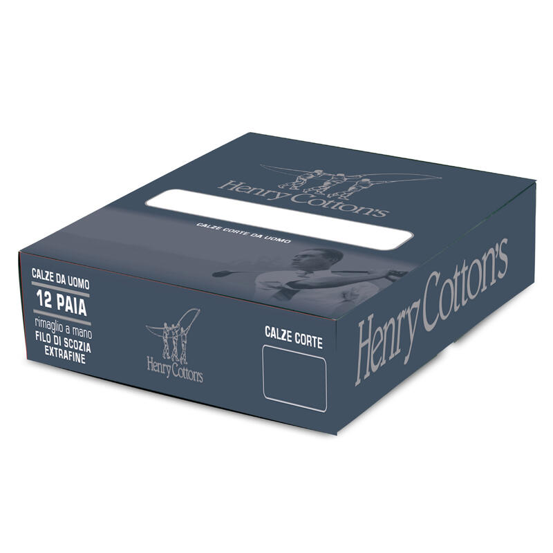 CALZA UOMO CORTA COTONE ELASTICIZZATO FILOSCOZIA BuyBuy24 Abbilgiamento e Biancheria