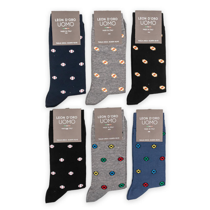 CALZA UOMO CORTA COTONE FILOSCOZIA ELASTICIZZATO BuyBuy24 Abbilgiamento e Biancheria